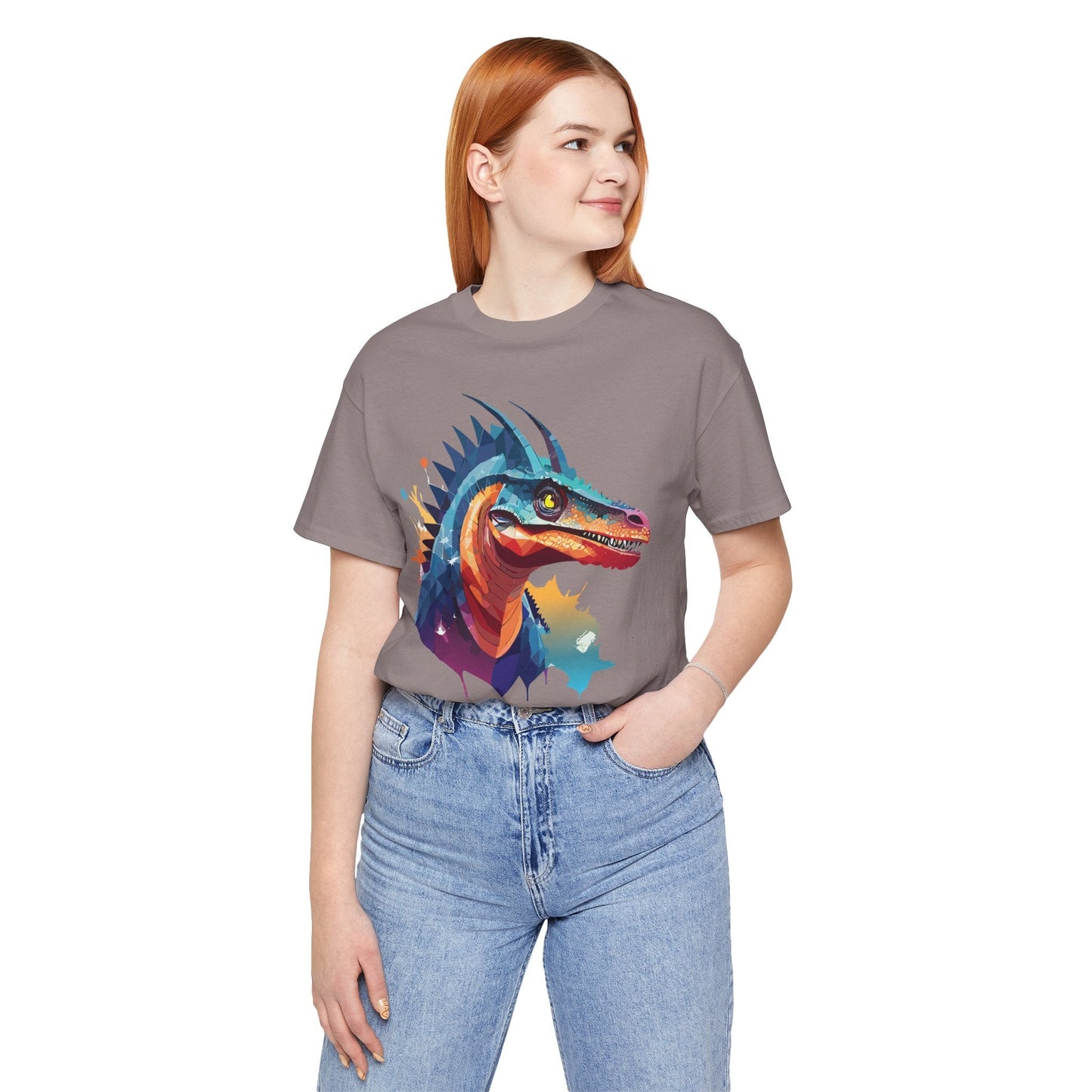 Unisex Animal Tee Shirt With Animals Art Design Wild Animals Shirt For Everyday Wear