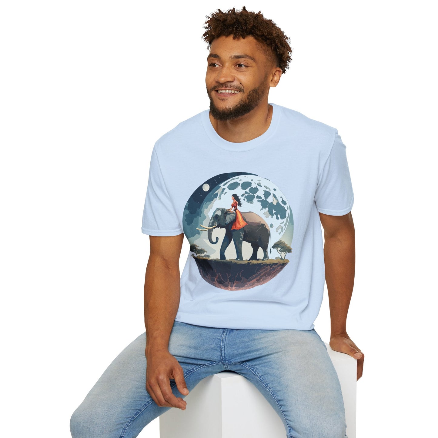 Womens Graphic T Shirt Art Design Tee SoftStyle Gildan 64000 100 Percent Ring Spun Cotton Comfort
