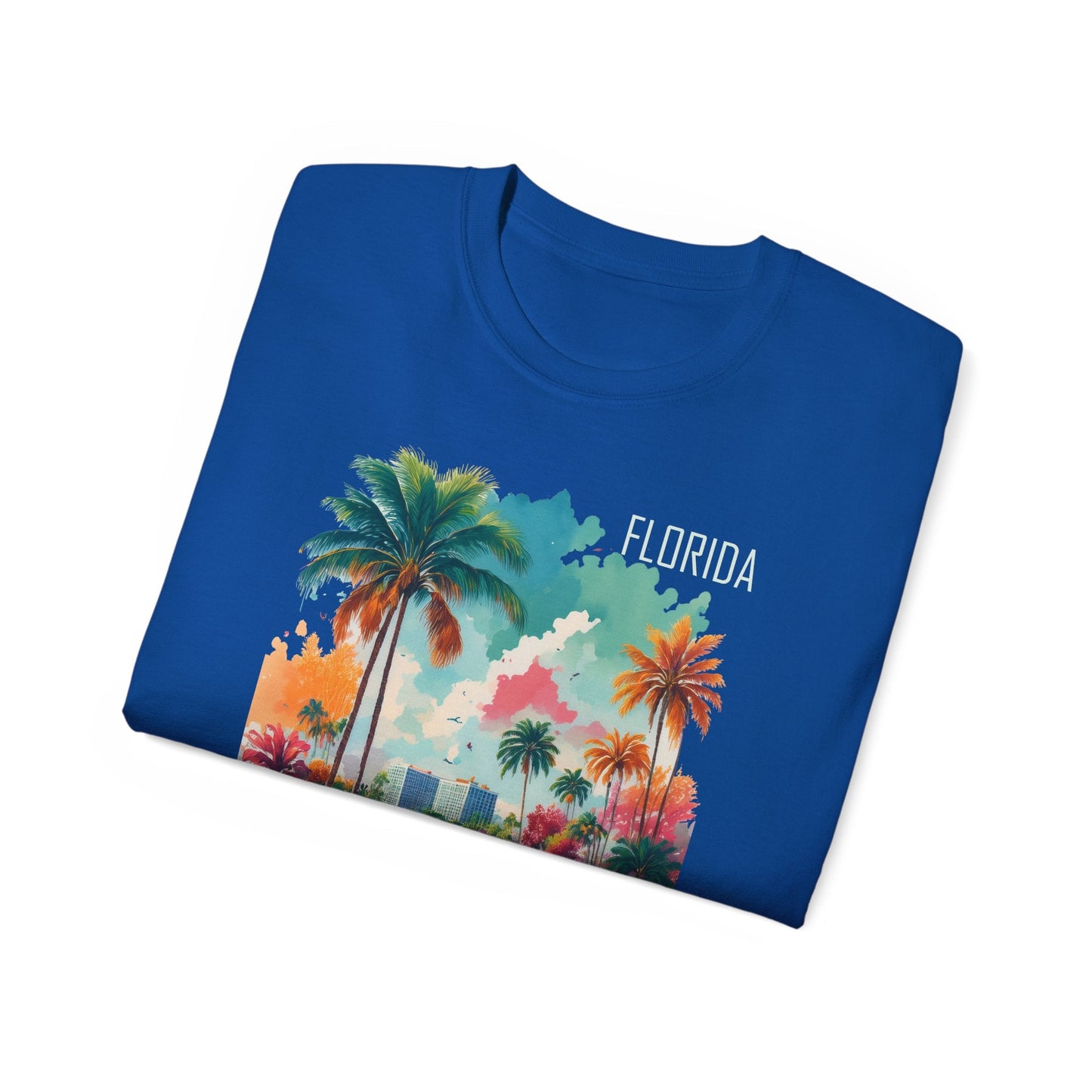 Florida Graphic Unisex Cotton T‑Shirt 2