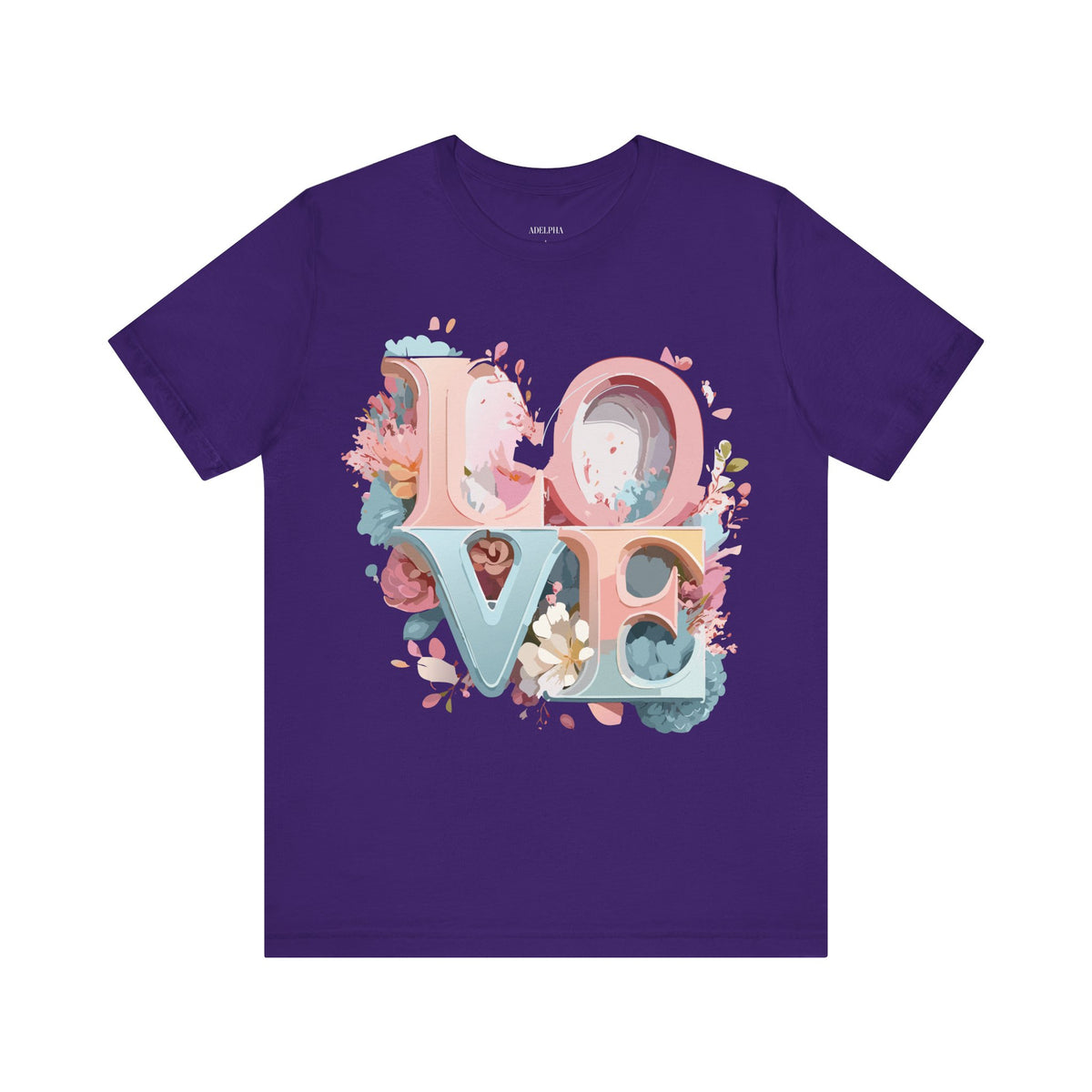 Valentine's Day  Graphic Unisex Cotton Bella+Canvas Tee with Art Design n201