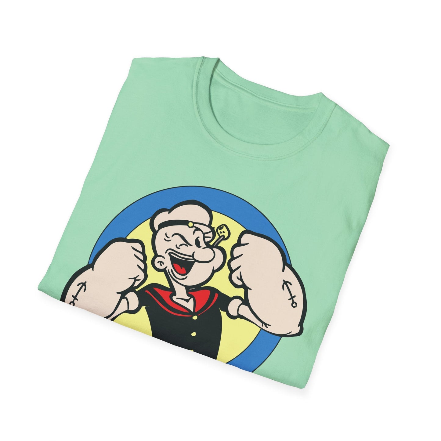 Unisex Cartoon T Shirt With Art Design Funny Animation Tee Gildan Softstyle 64000