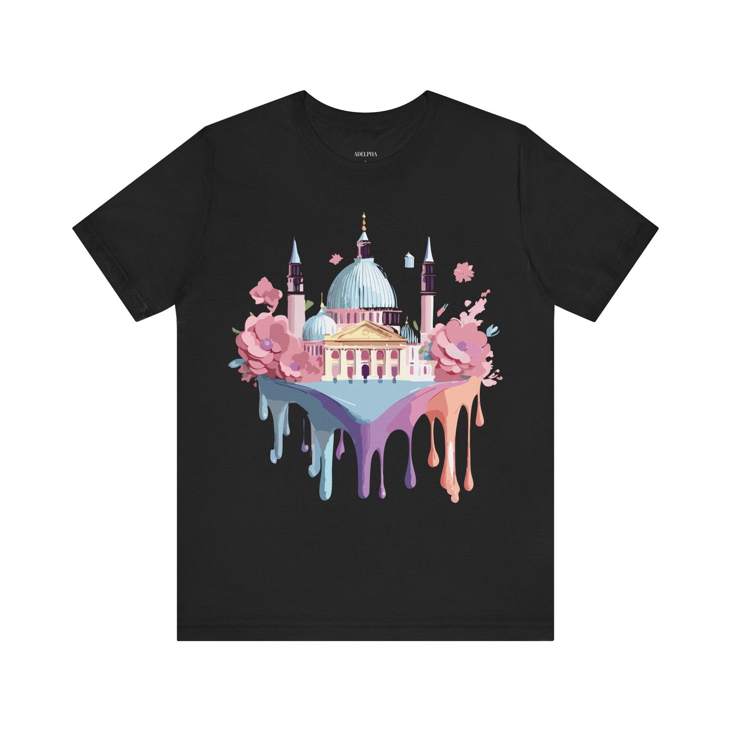 Venice Tourist Shirt Unisex Graphic Tee With Vintage Inspired Adelpha Artwork For Everyday Wear