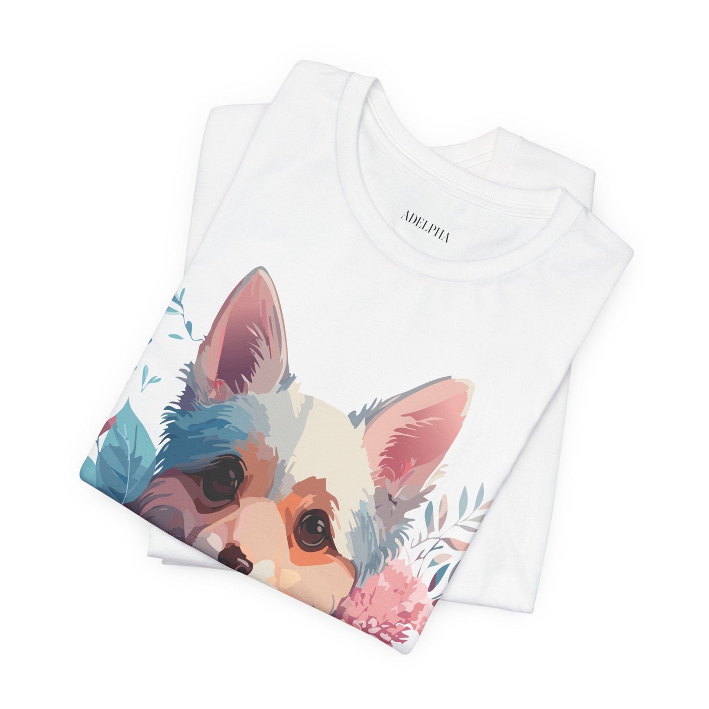 Dog Graphic Tee Unisex Short Sleeve Premium Vintage Inspired Artwork From Adelpha