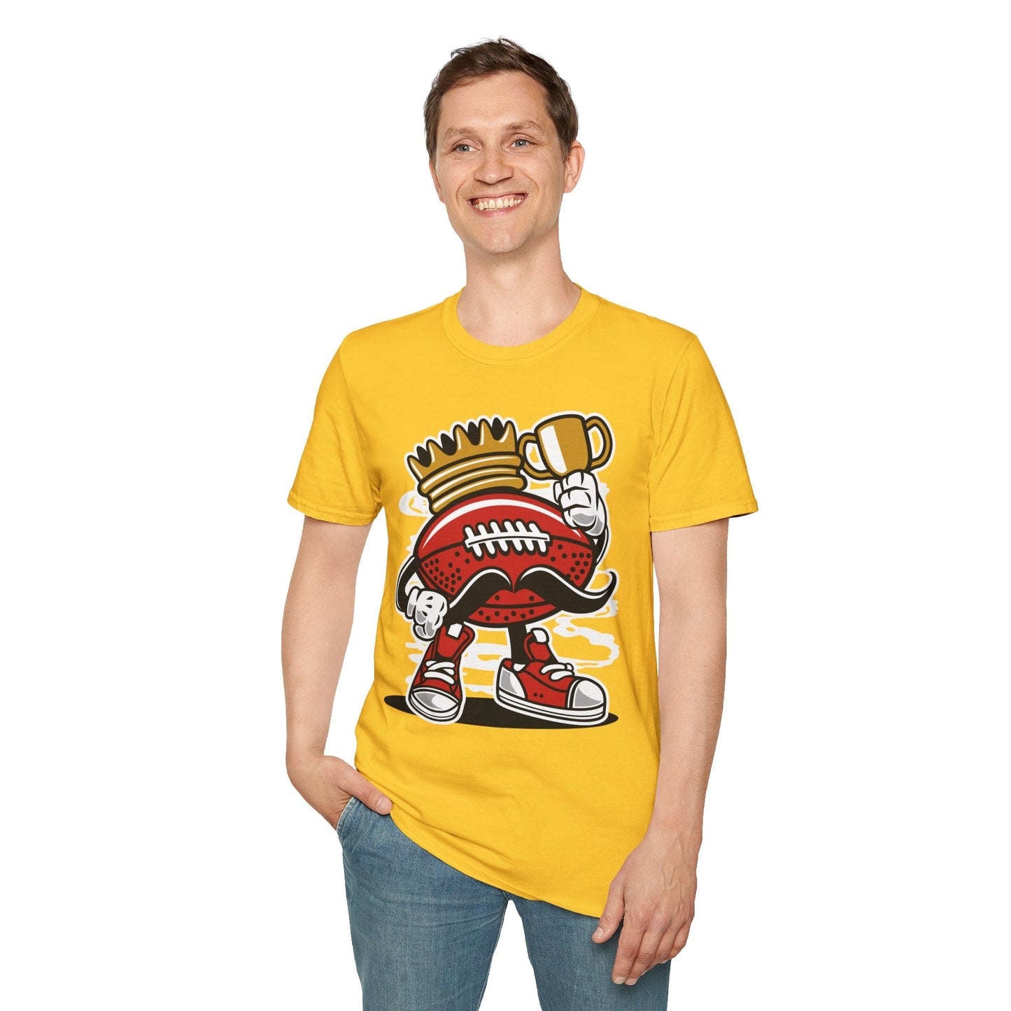Cartoon T Shirt Animation T Shirt Funny Graphic Tee Unisex Softstyle Gildan 64000 Ringspun Cotton