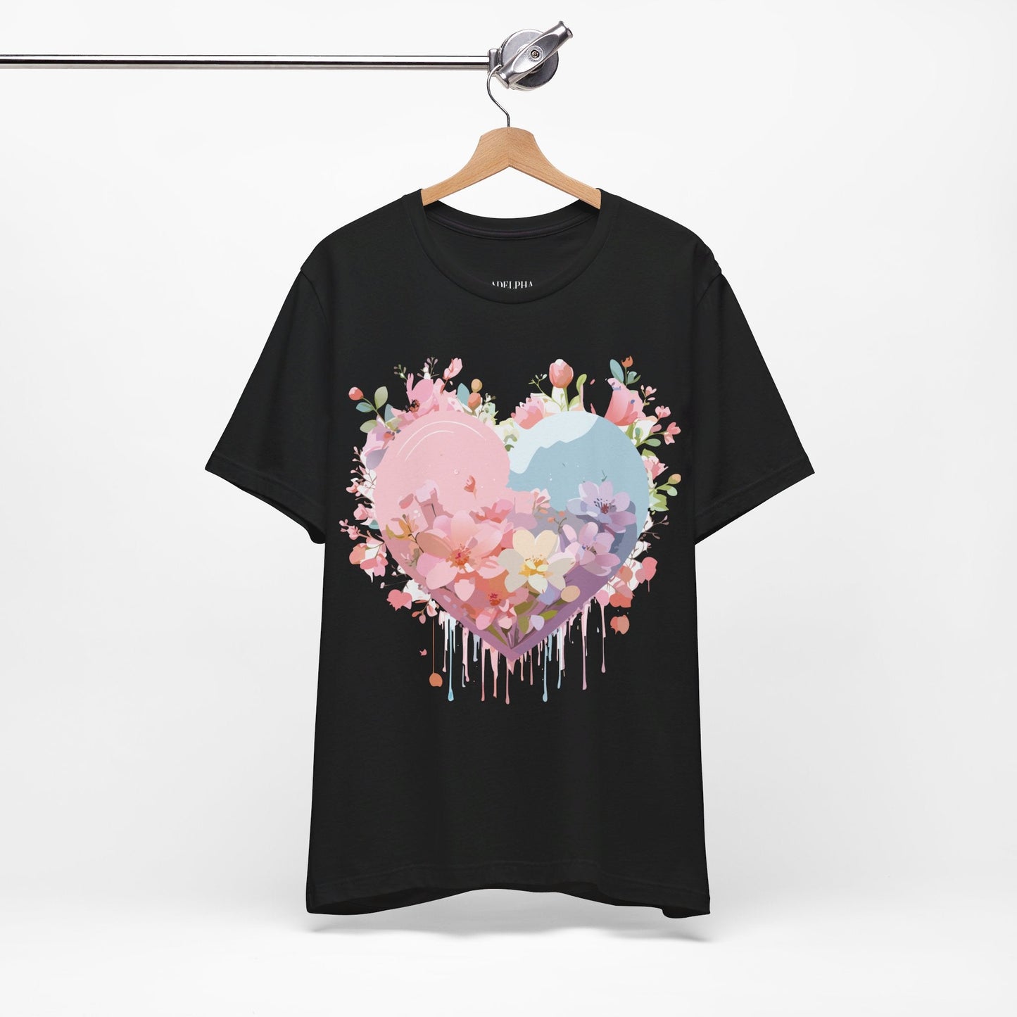 Adelpha Unisex Graphic Tee Vintage Inspired Art Design Short Sleeve Shirt For Everyday Wear