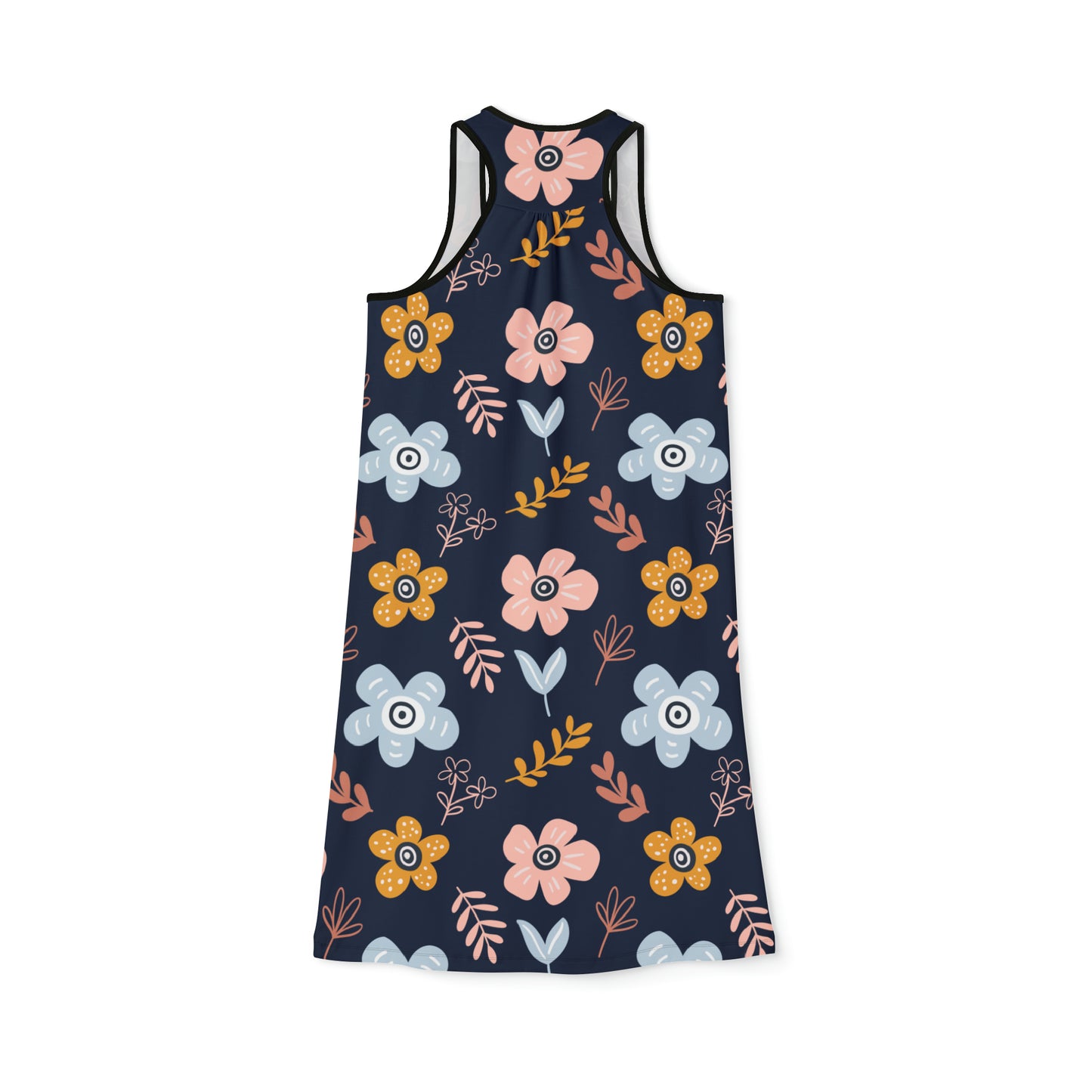 Sommerkleid mit floralen Prints