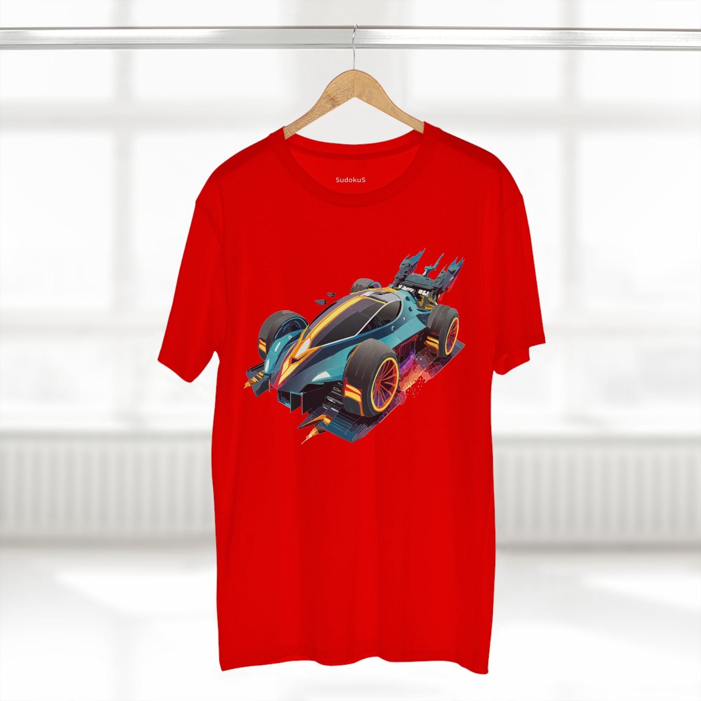 Car Graphic Unisex 100 Cotton Staple Tee 20