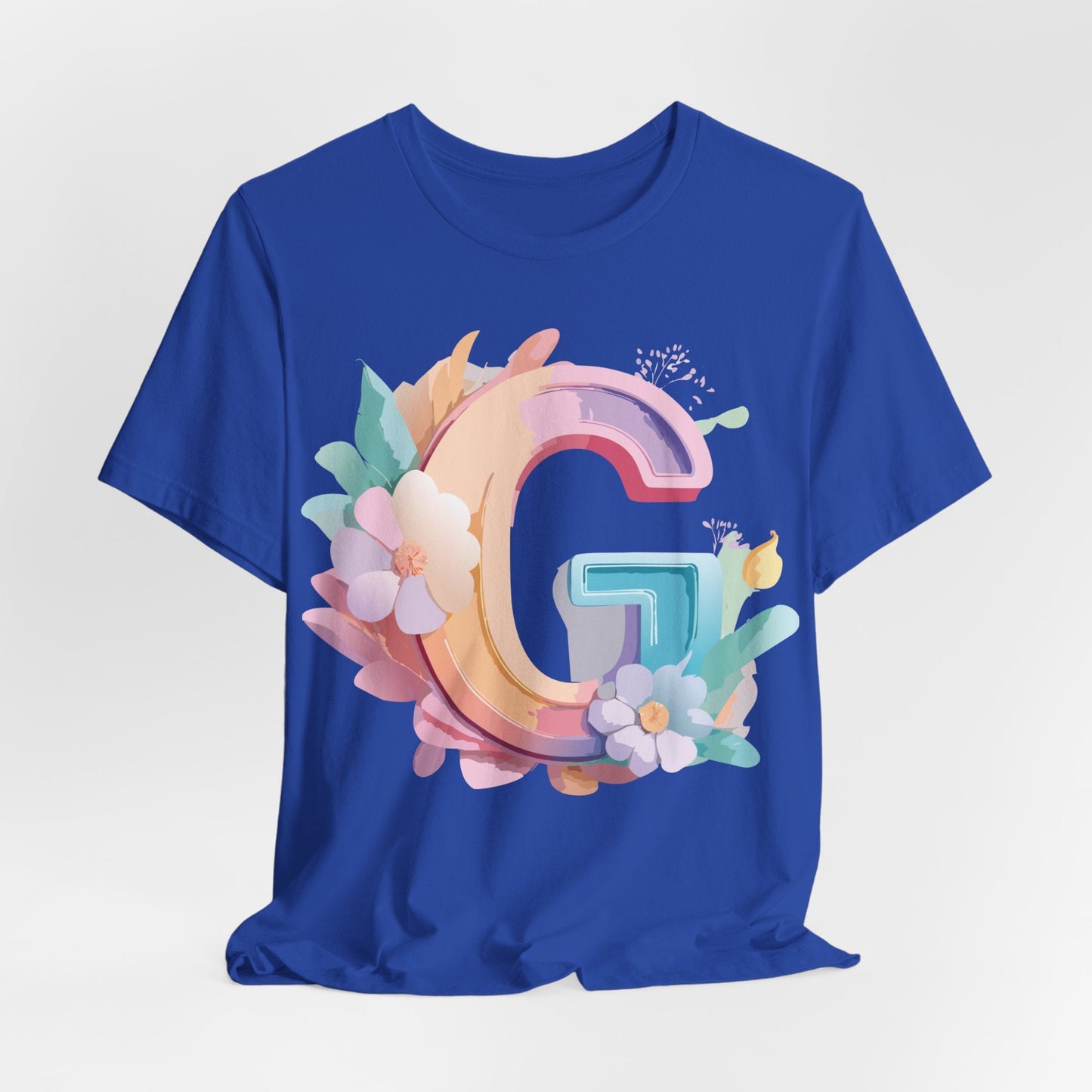 Letter G Shirt Unisex Graphic Tee by Adelpha Vintage Inspired Artwork for Everyday Style
