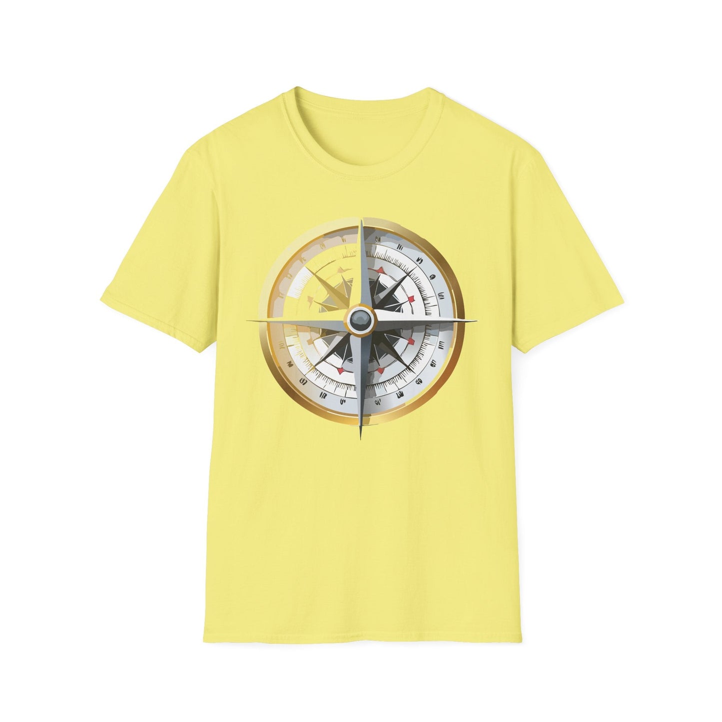 Compass Navigator Graphic Tee Unisex 100 Cotton 14