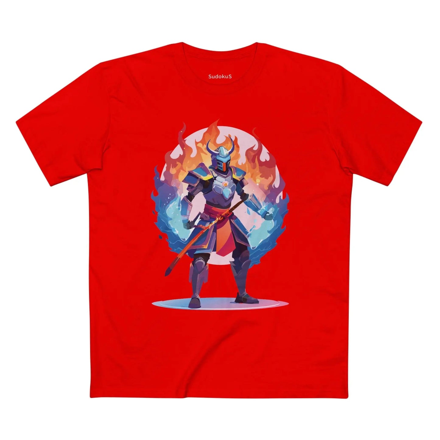 Samurai Graphic Unisex 100 Cotton Staple Tee 23