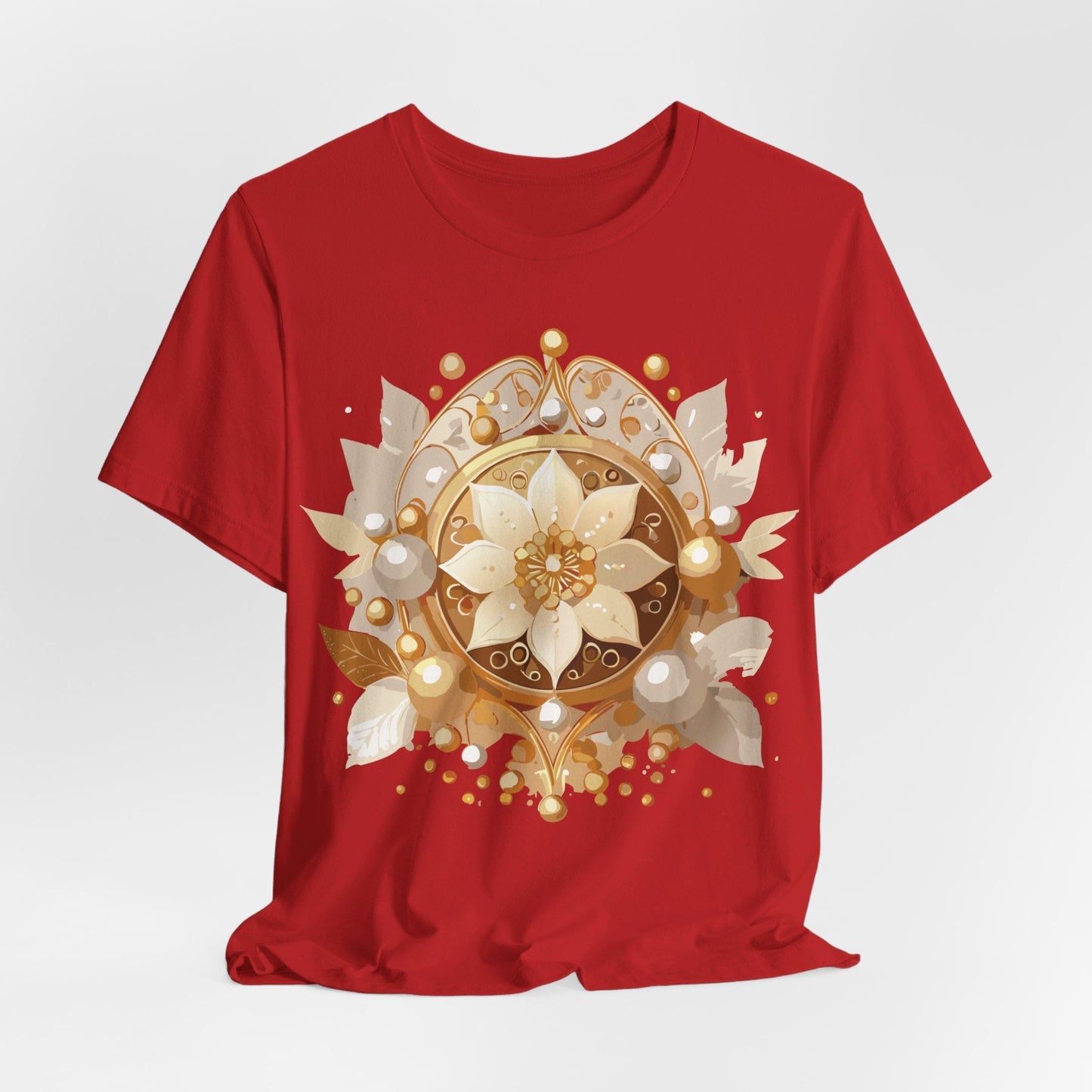 Jewelry Graphic Unisex 100 Cotton Vintage Treasure Art T-Shirt 47