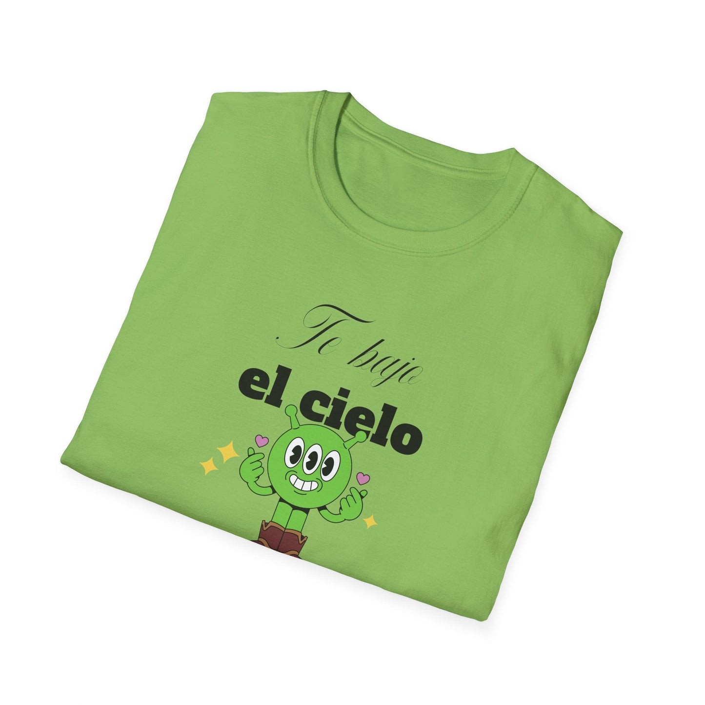 TShirt  Spanish Te llevo el cielo y las estrellas Cute Cactus Graphic