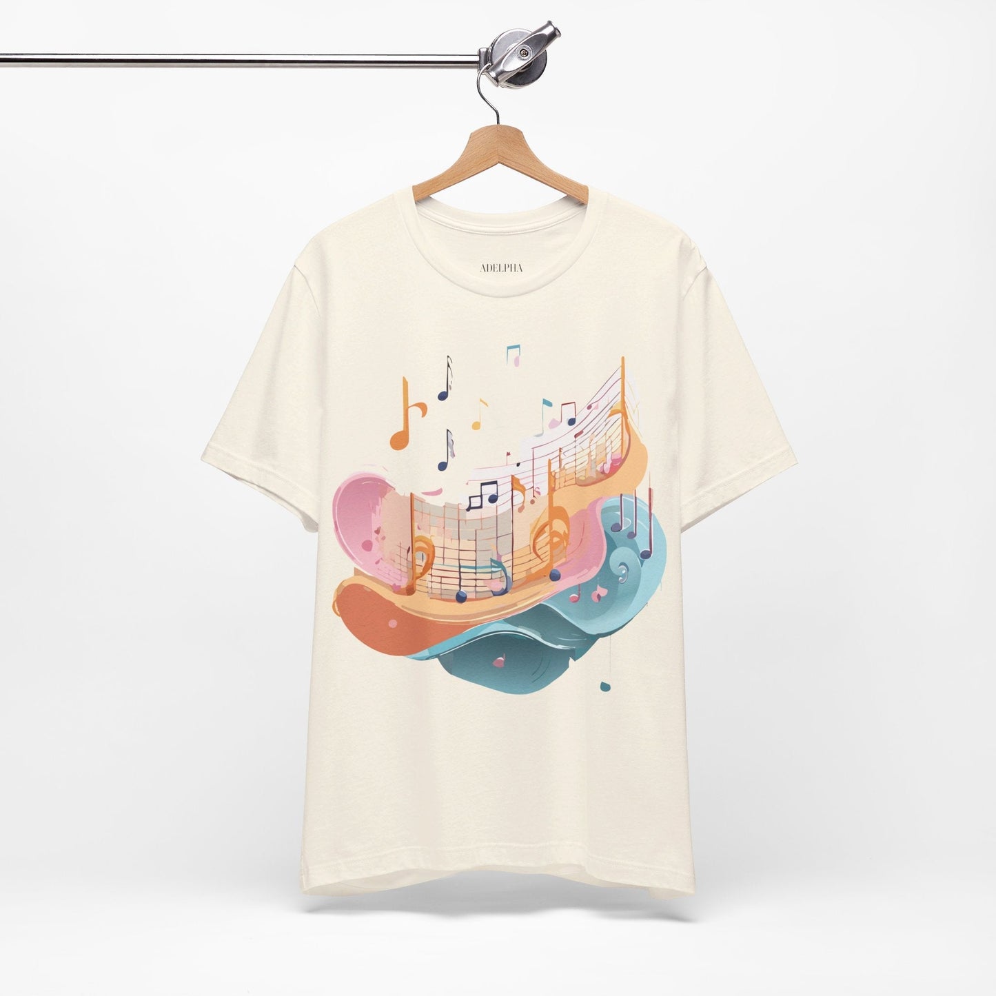 Adelpha Graphic Tee Unisex Jersey Short Sleeve Vintage Inspired Artwork Music T Shirt Casual Wear