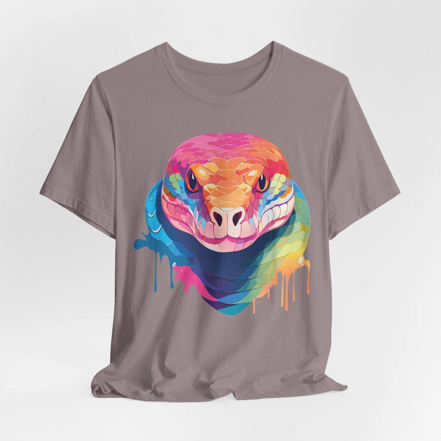 Unisex Animal Shirt With Art Design Wild Animals Graphic Print Casual Short Sleeve Tee