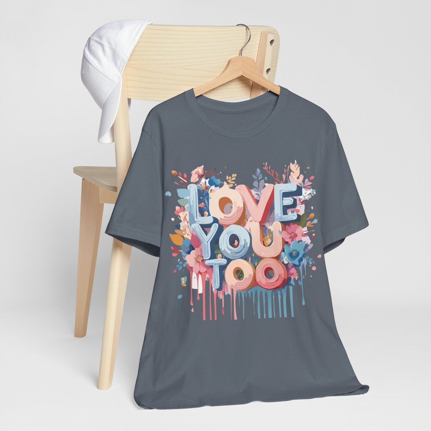 Valentine Graphic Tee Unisex Short Sleeve Art Design By Adelpha Vintage Inspired Tee