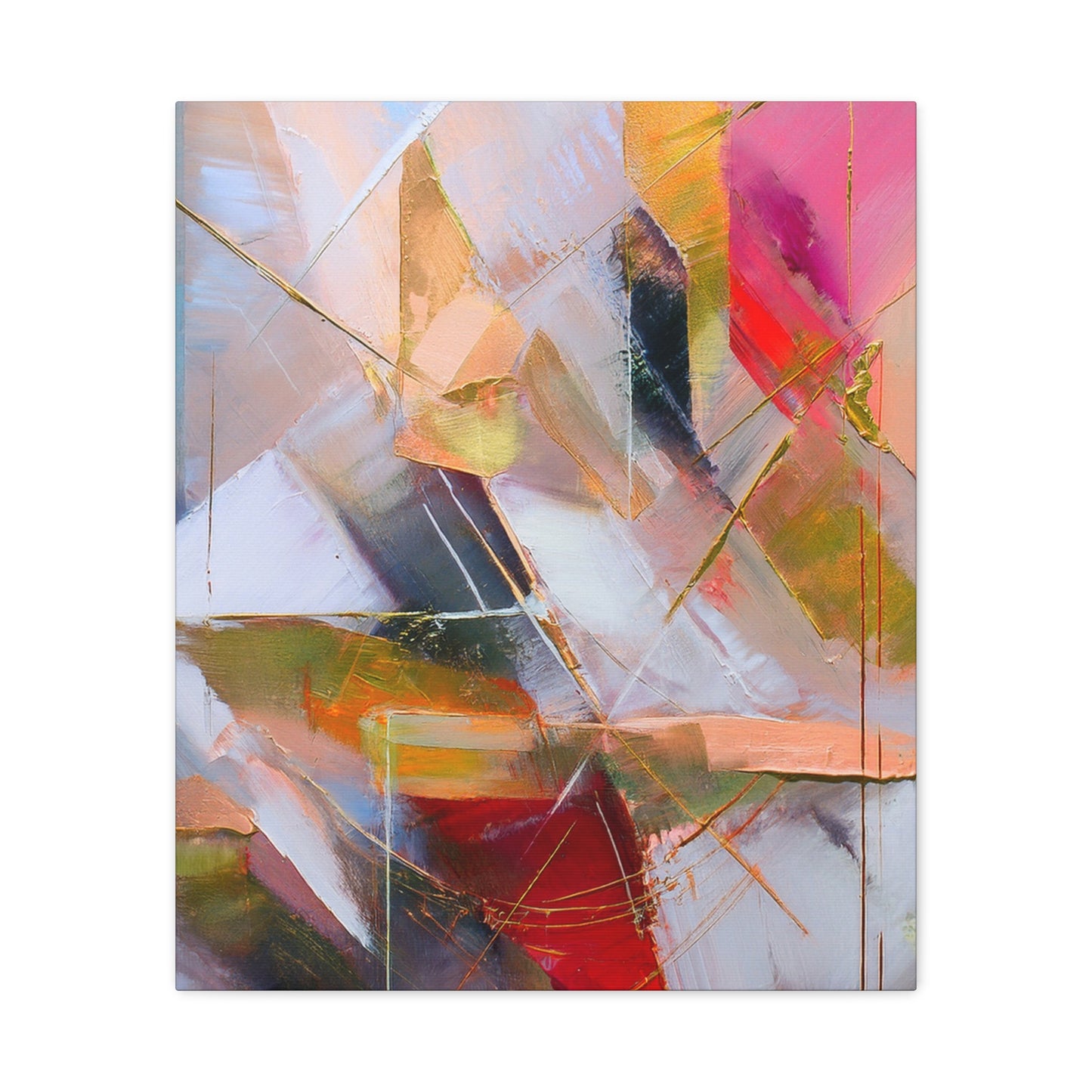 Abstract Oil Painting Print Canvas 20x24,20x30,24x30 24x32,24x36,30x40 32x48,36x48,40x60 Pine-Wood Inner Frame ABS-179