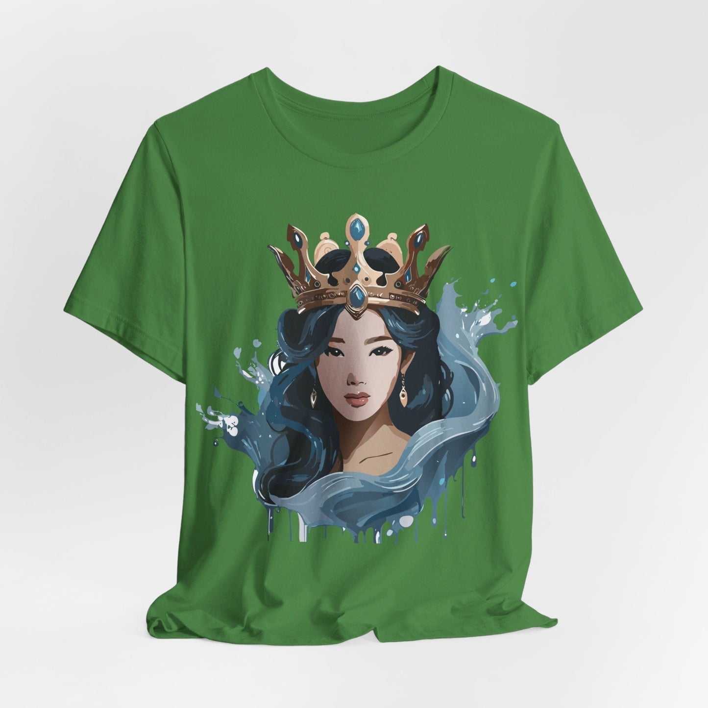 Queen Graphic Tee Unisex Vintage Inspired Art Design Shirt By Adelpha Jersey Short Sleeve