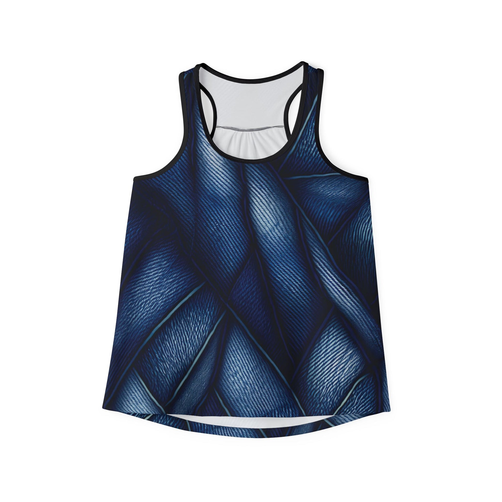 Denim Print Tank Printify