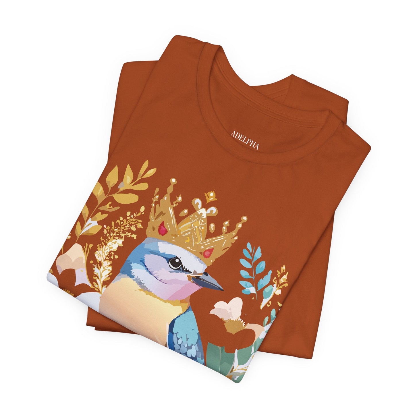 Medallion Shirt Graphic Tee Unisex Adelpha Art Design Vintage Inspired Short Sleeve
