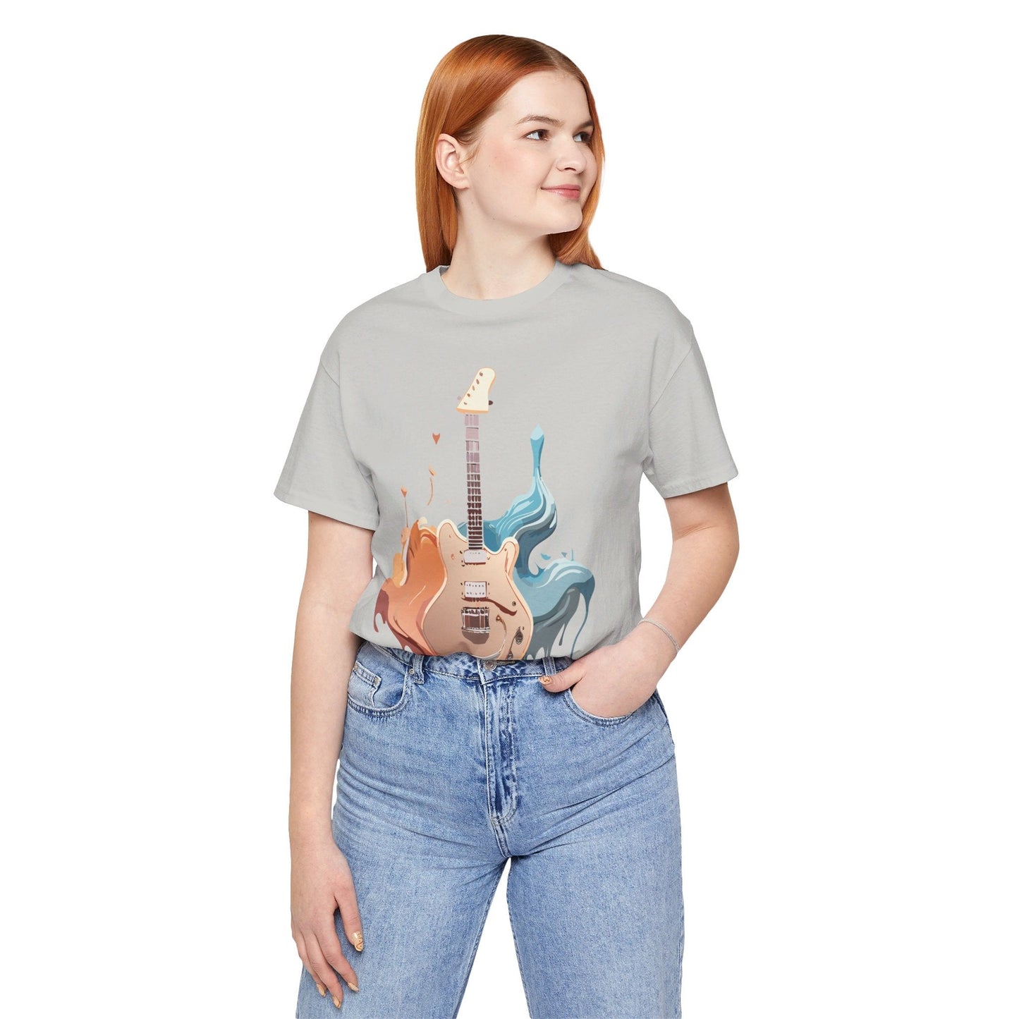Music Graphic Tee Unisex Jersey Short Sleeve Adelpha Vintage Inspired Artwork Premium Design
