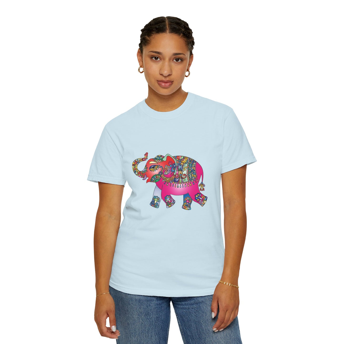 Unisex T-shirt with animal prints