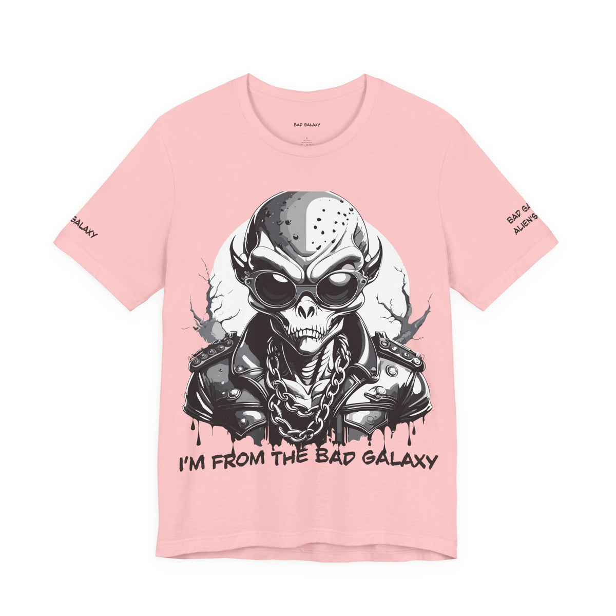 Alien Graphic Unisex Cotton Bella+Canvas Tee with Art Design b63
