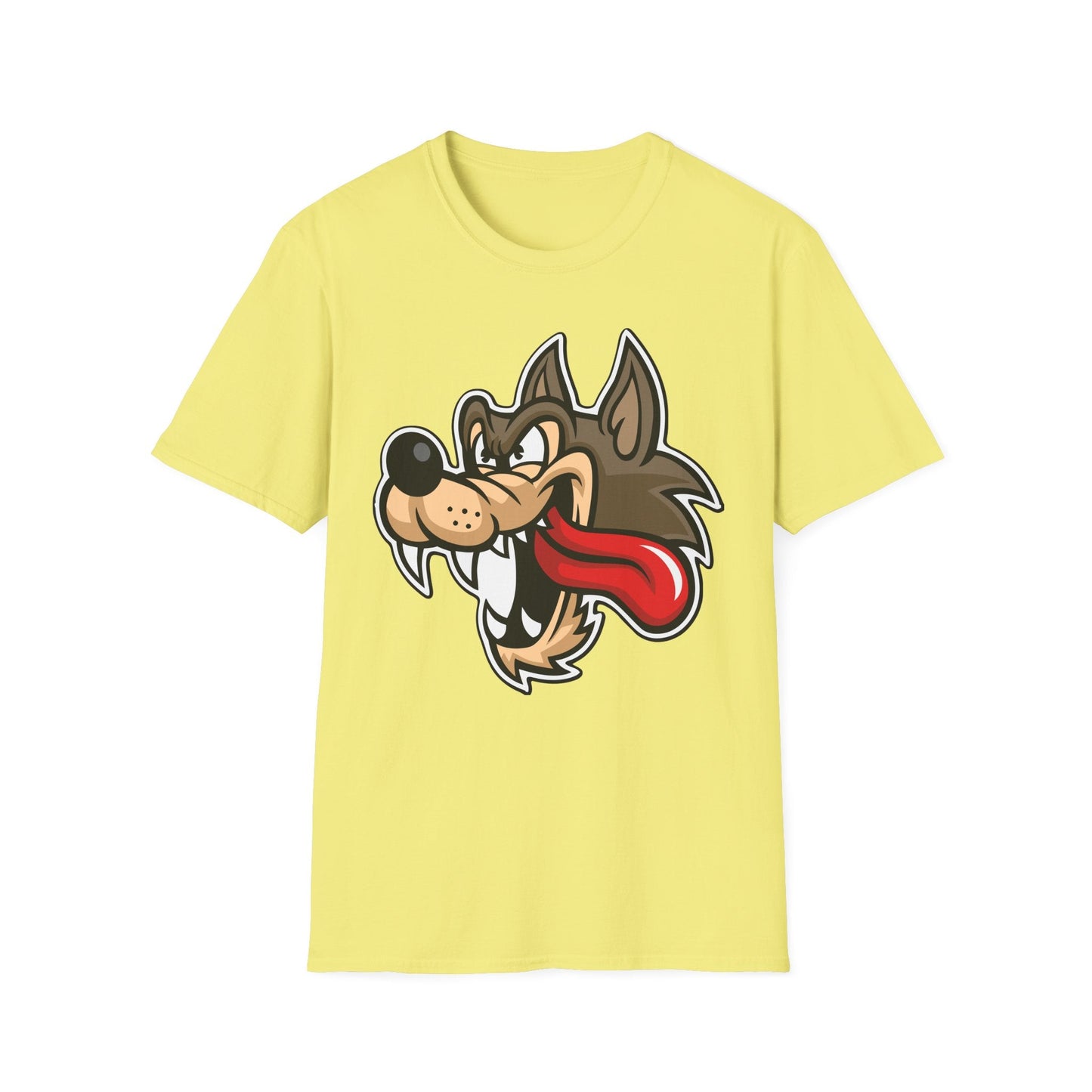 Cartoon T Shirt Animation Tee Unisex Funny Tee Gildan Softstyle 64000 100 Percent Cotton