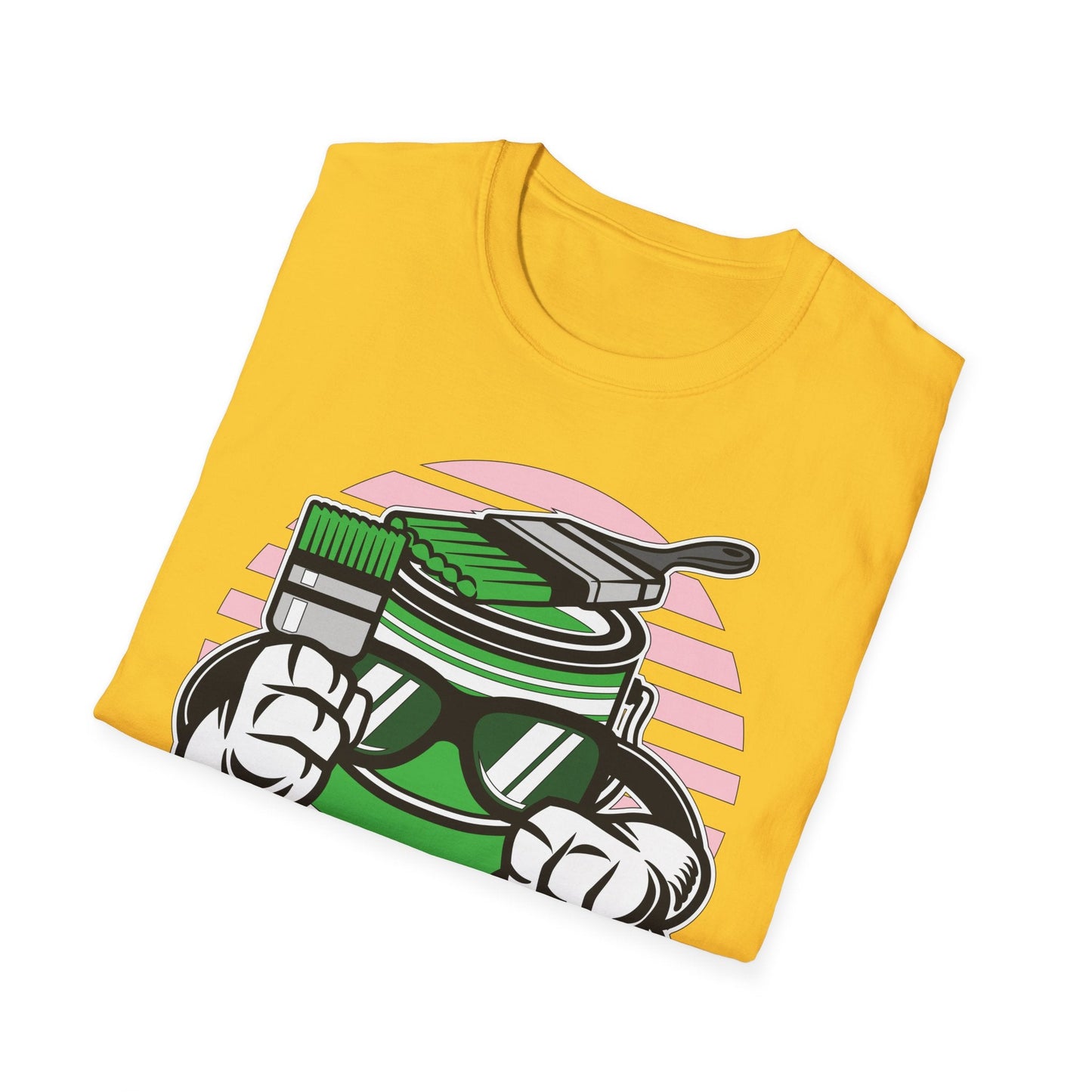 Cartoon T Shirt Animation Tee Funny Graphic Shirt For Unisex Gildan Softstyle 64000 Art Design
