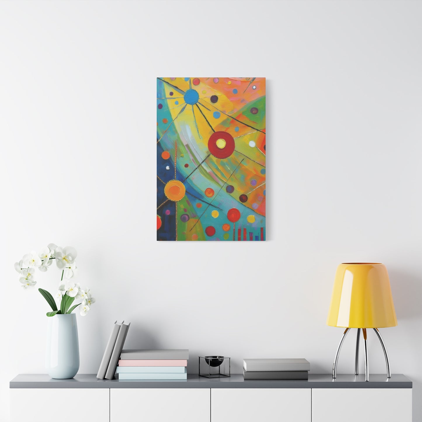 Abstract Oil Painting Print Canvas 20x24,20x30,24x30 24x32,24x36,30x40 32x48,36x48,40x60 Pine-Wood Inner Frame ABS-144