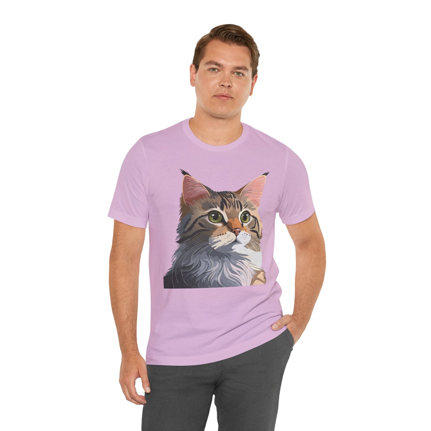 Unisex Animal Shirt Art Design Tee With Wild Animals Short Sleeve Comfort Wear Everyday