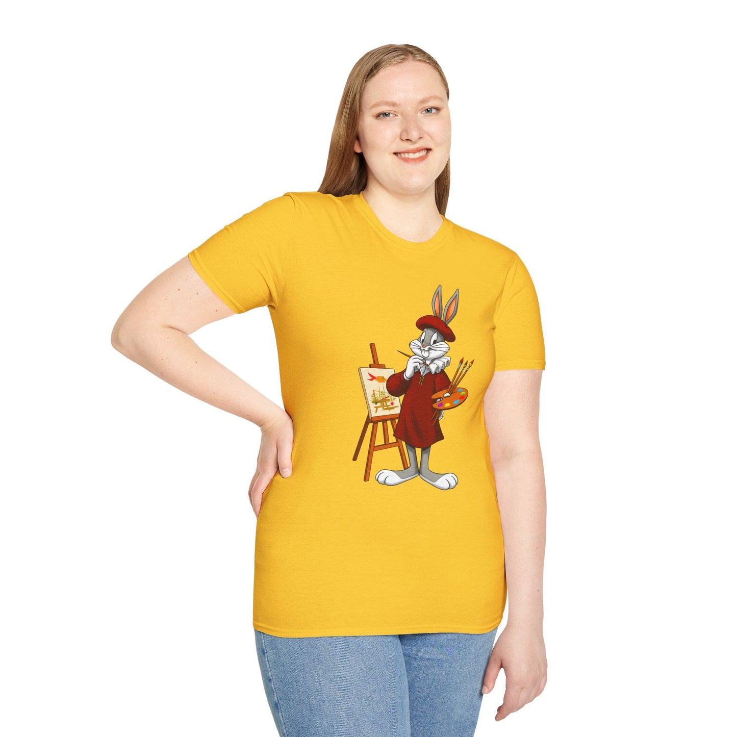 Bugs Bunny Cartoon Shirt Unisex Tee Shirt With Classic Animation Design Graphic Artwork