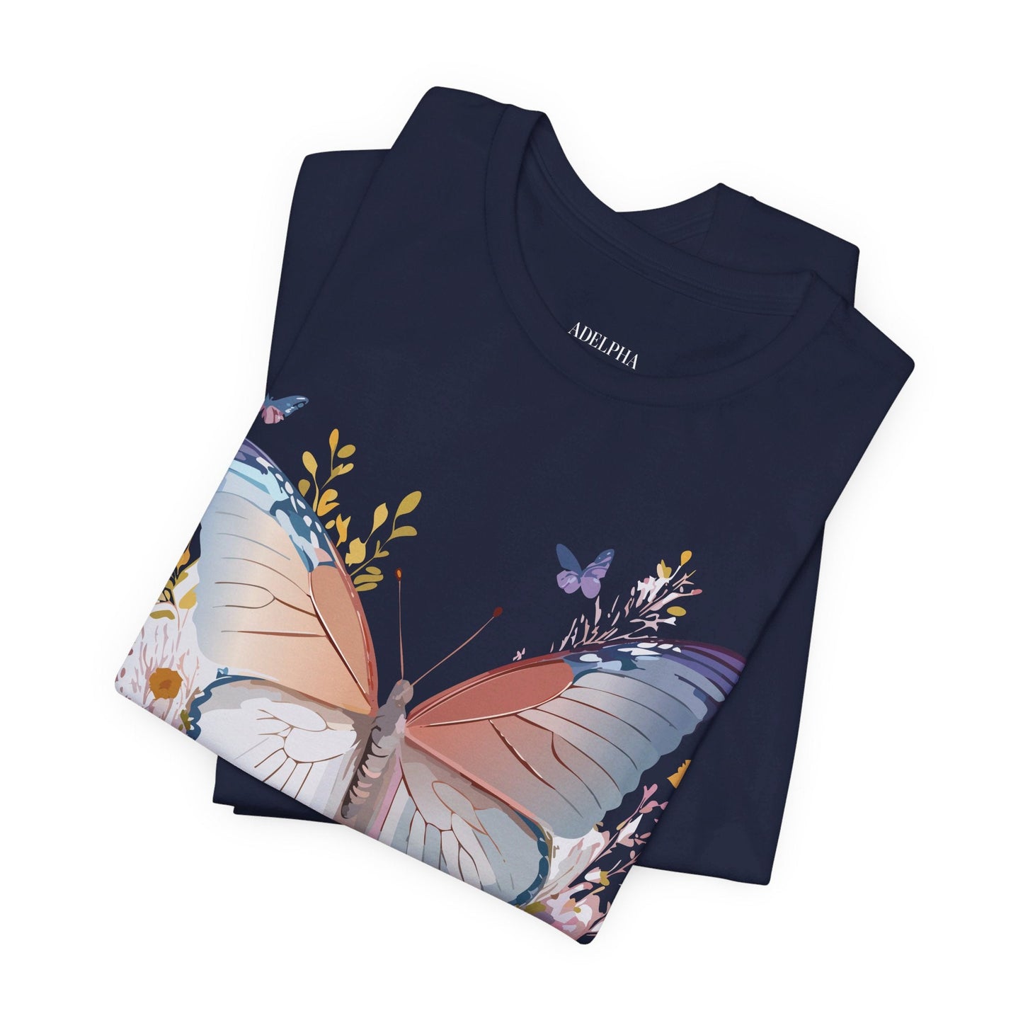 Adelpha Butterfly Graphic T Shirt Unisex Vintage Inspired Short Sleeve Tee