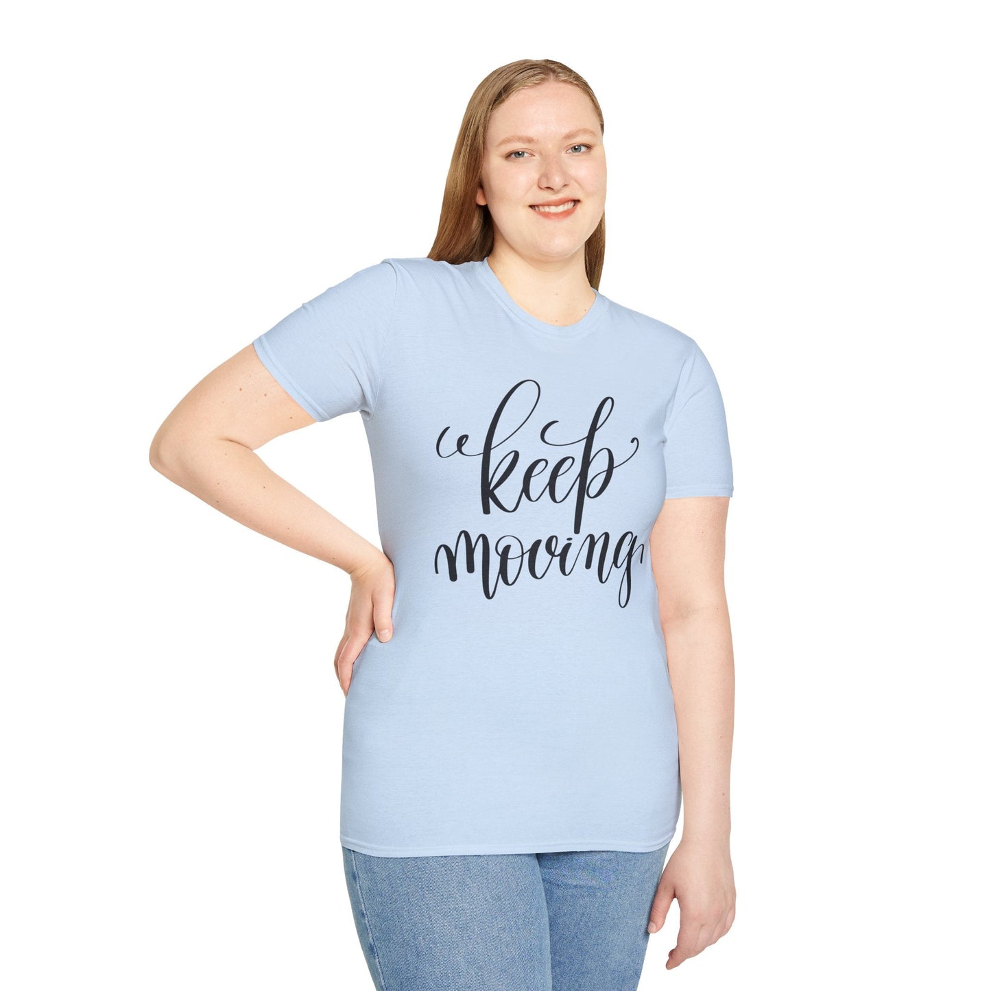 Positive Slogan T Shirts for Everyday Motivation Unisex Softstyle 64000 Tee with Positive Quotes