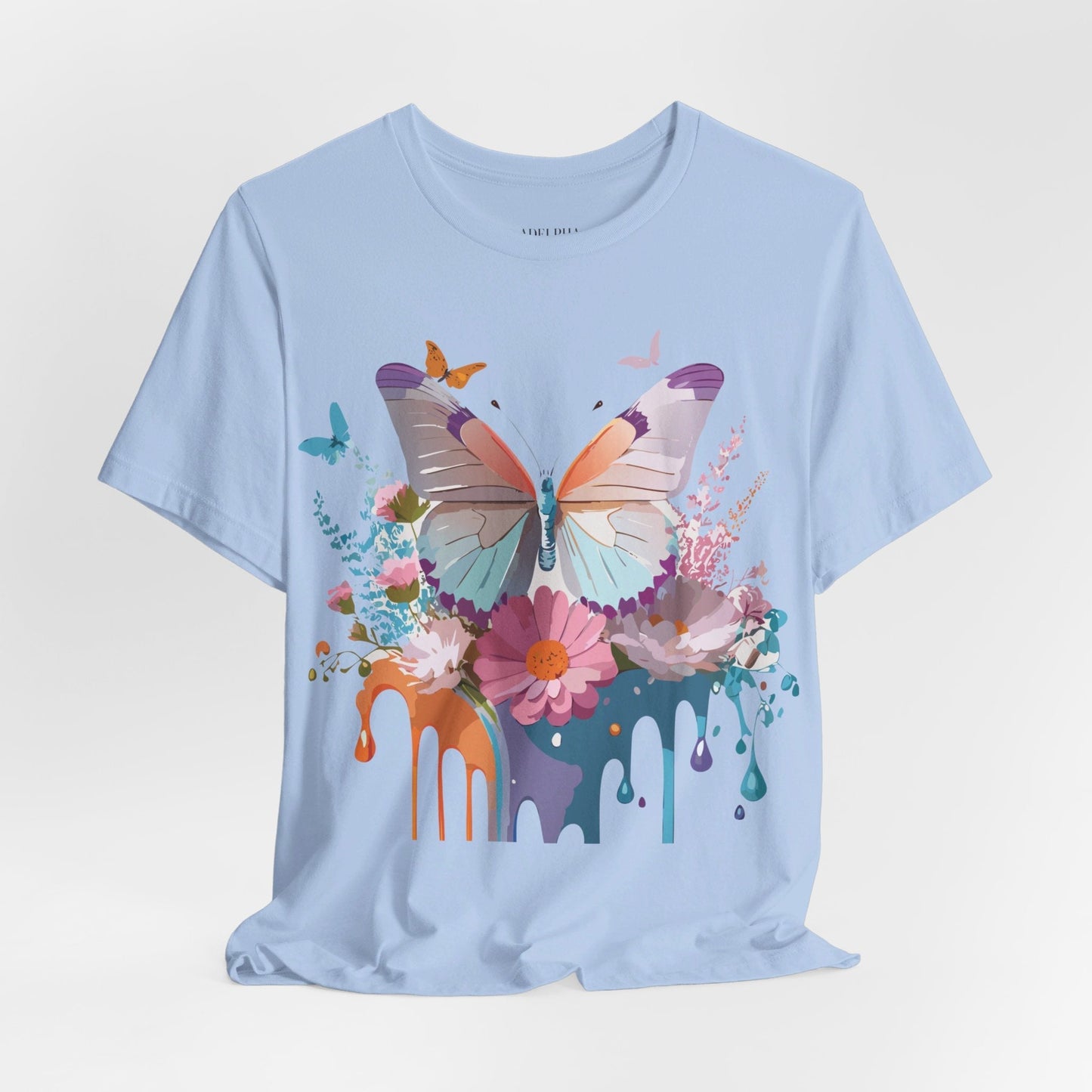 Butterfly Graphic Tee Adelpha Vintage Inspired Unisex Short Sleeve Shirt