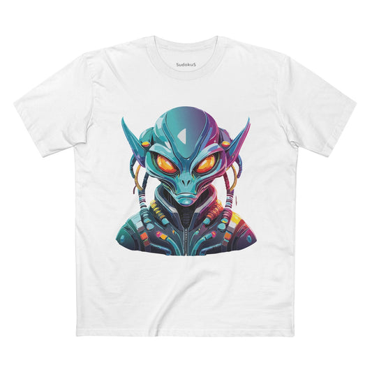 Aliens Graphic Unisex 100 Cotton Staple Tee 10
