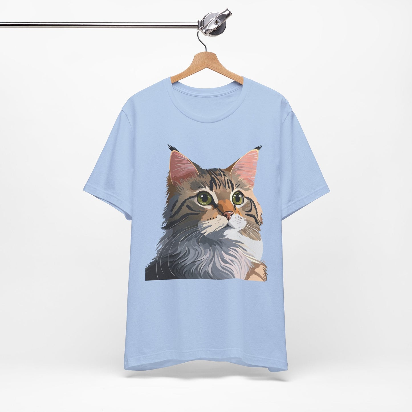 Unisex Animal Shirt Art Design Tee With Wild Animals Short Sleeve Comfort Wear Everyday