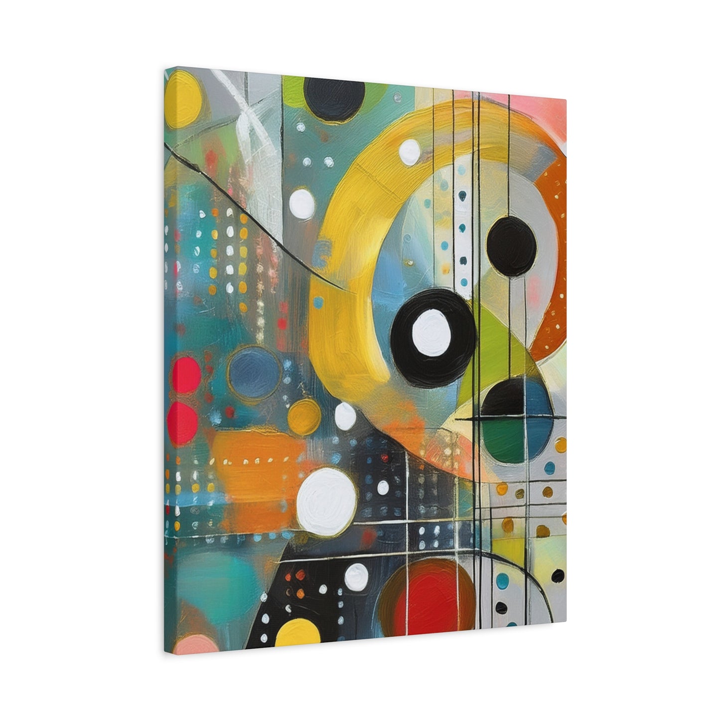 Abstract Oil Painting Print Canvas 20x24,20x30,24x30 24x32,24x36,30x40 32x48,36x48,40x60 Pine-Wood Inner Frame ABS-118