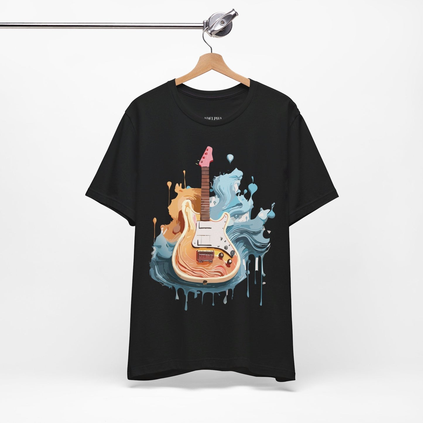 Music T Shirt Graphic Tee Unisex Short Sleeve Vintage Inspired Artwork Adelpha Collection