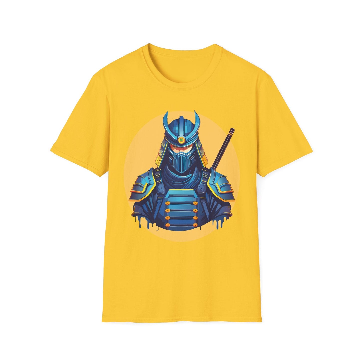 Samurai Shirt Unisex Softstyle T Shirt 100 Percent Ring Spun Cotton Tee For Everyday Comfort