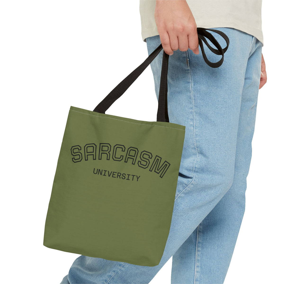 University GREEN COLOR CANVAS BAG  100% SPUN POLY 3 SIZES BAG-C1