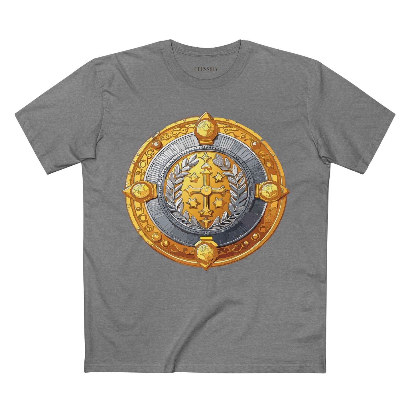 Antique Gold Coin Graphic Design T-Shirt Unisex 100 Cotton With Golden Print Artwork Tee 12