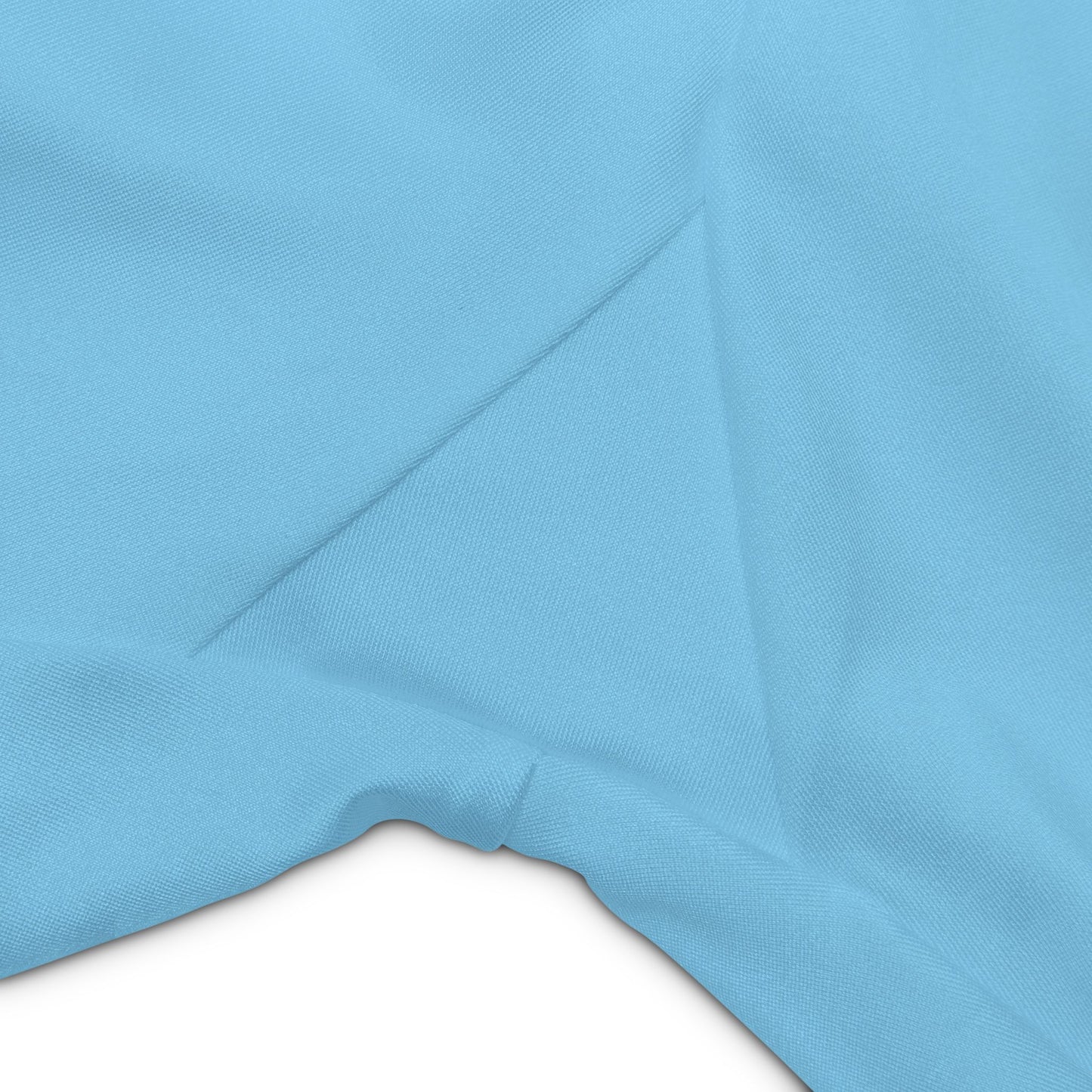 Turquoise Blue Women's Workout Shorts — Solid High-Waist Biker Shorts for Exercise & Everyday Wear