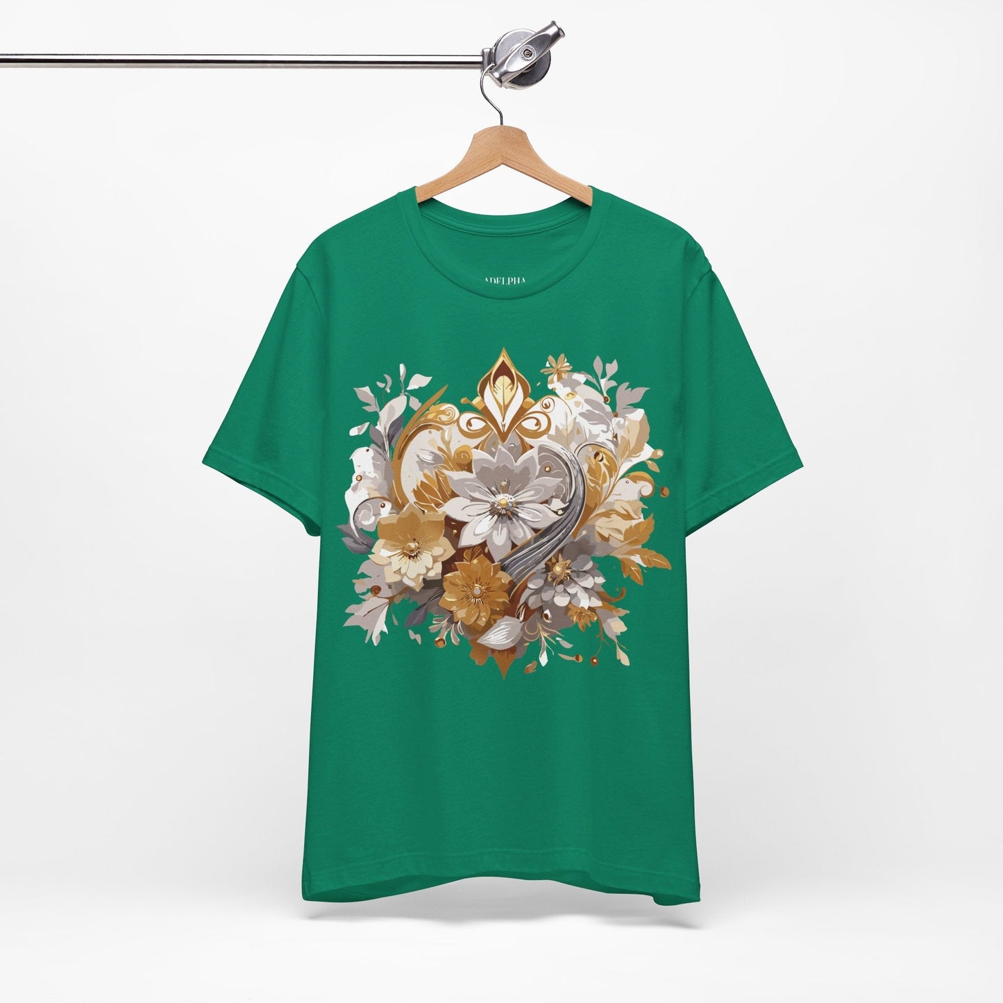 Jewelry Graphic Unisex 100 Cotton Vintage Treasure Art T-Shirt 7