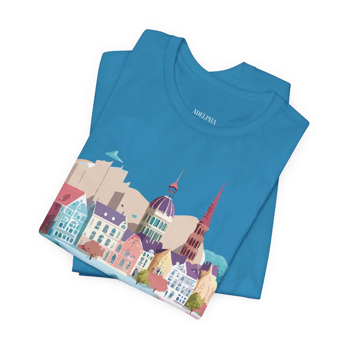 Germany Tourist Shirt Unisex Graphic Tee With Vintage Inspired Adelpha Art Premium Comfort