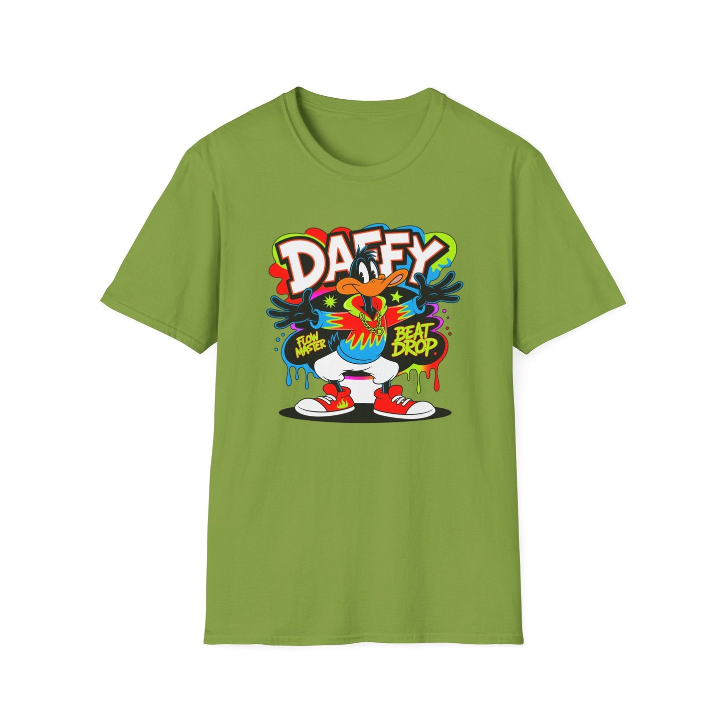 Funny Cartoon Animals T Shirt Unisex Softstyle Tee With Animation Design Gildan 64000