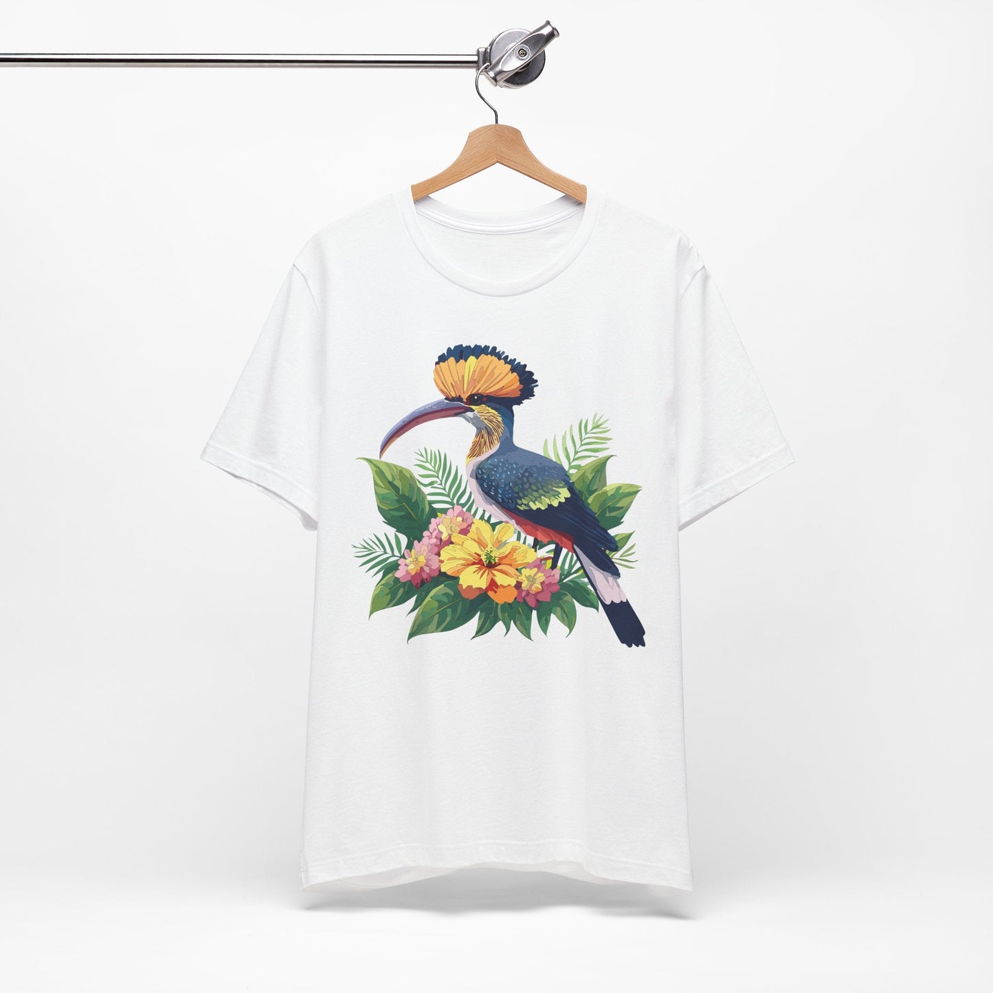 Unisex Animal Tee Shirt With Art Design Wild Animals Short Sleeve Jersey Tee For Everyday