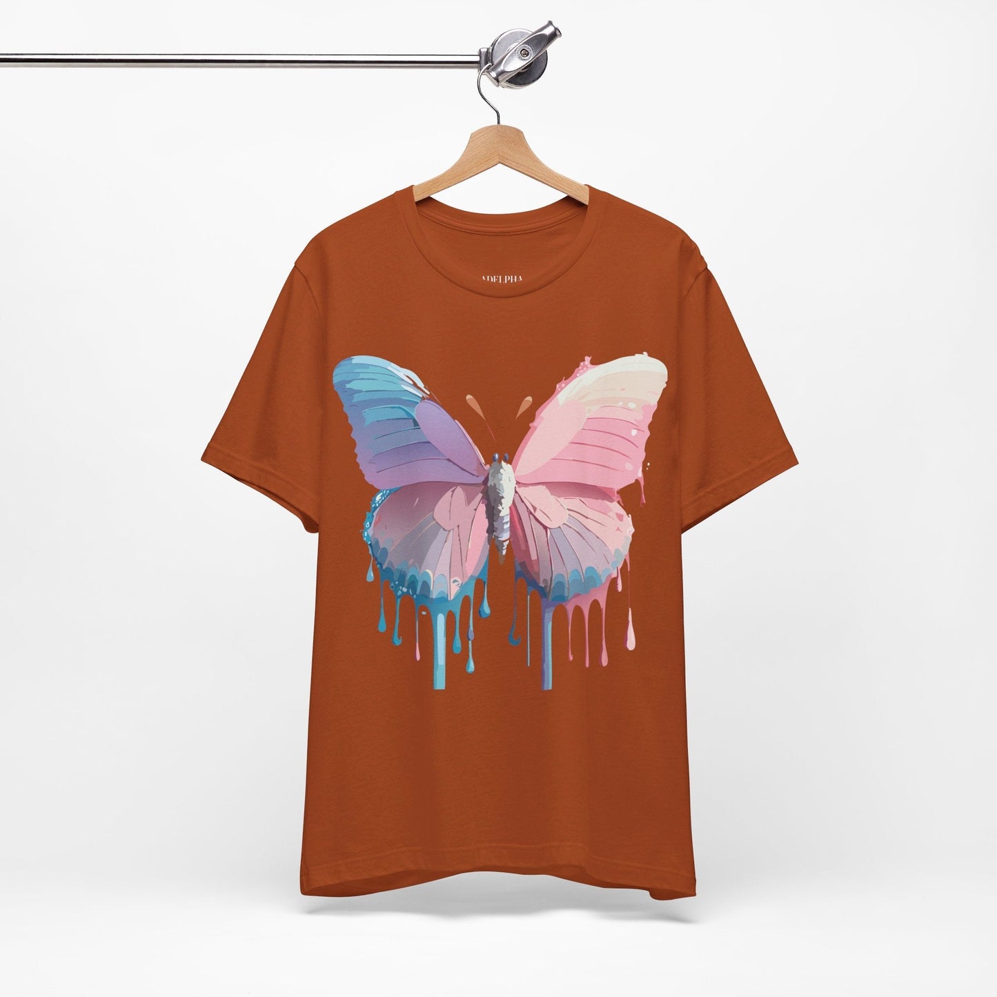 Adelpha Butterfly Graphic Tee Unisex Short Sleeve Art Design Shirt
