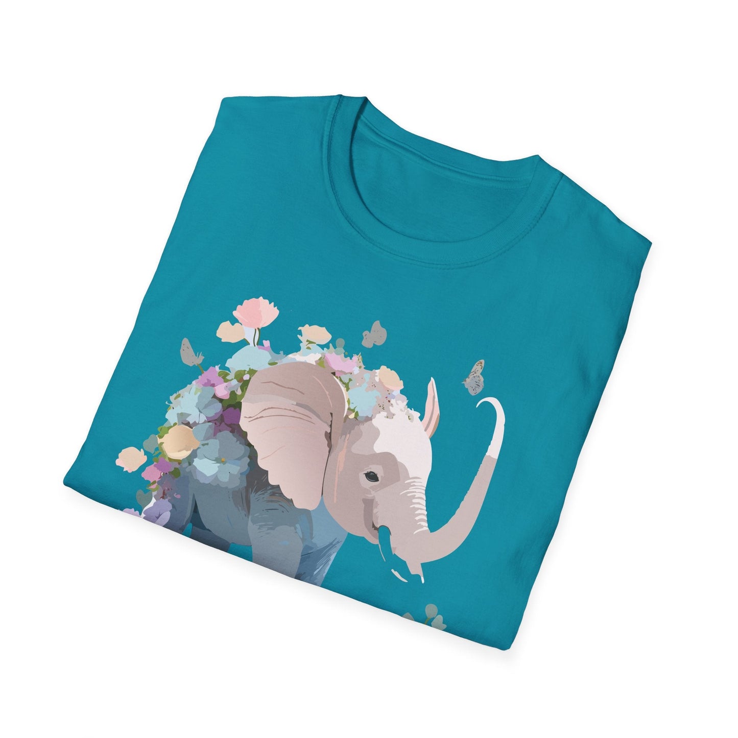 Elephant T Shirt Unisex Softstyle 64000 Elephant Tee Premium Comfort Everyday Wear