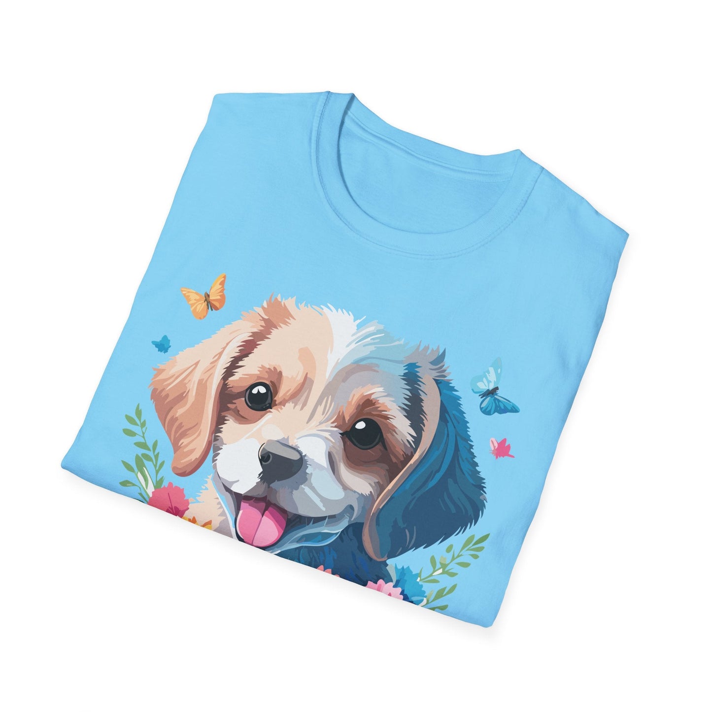 Dog Shirt Unisex Softstyle Tee Gildan 64000 100 Percent Ring Spun Cotton