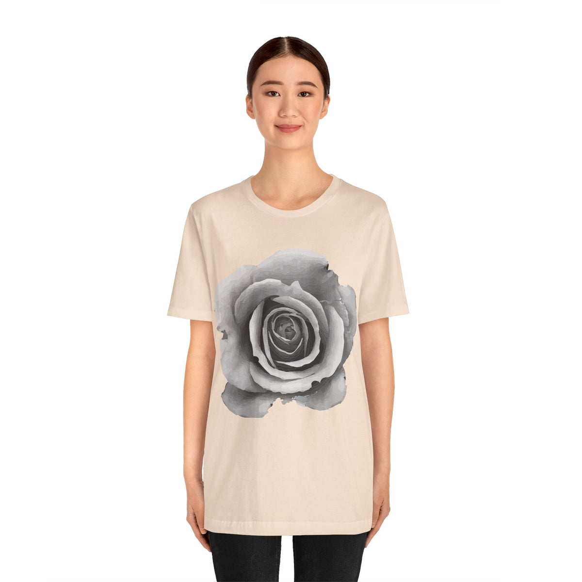 Floral Graphic Tee Shirt - Bella+Canvas Unisex 100 Cotton 56